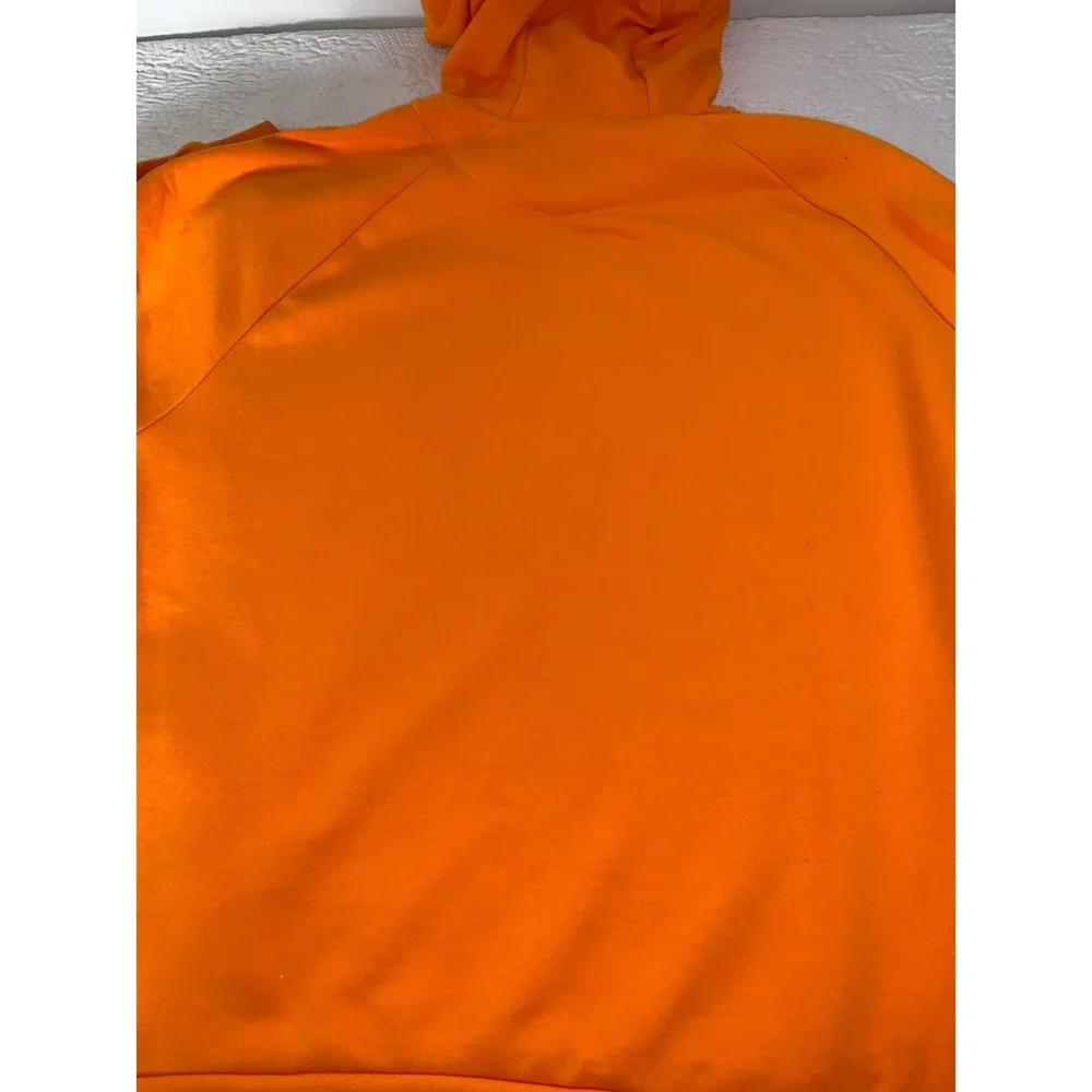 Nike Tennessee Volunteers Hoodie‎ Mens Orange Dri-FIT Center Swoosh Zip Pockets
